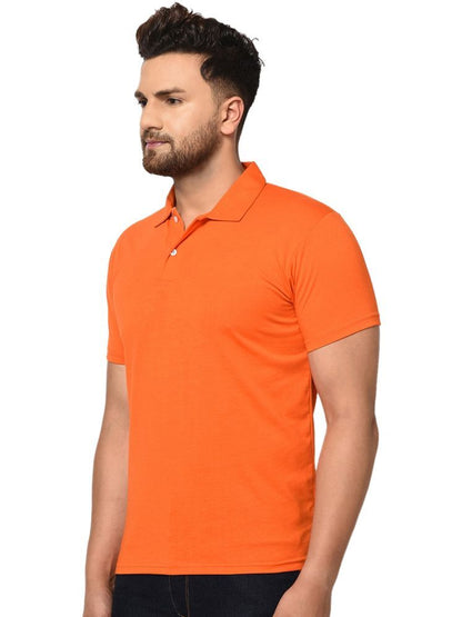 Ketex Cotton Blend Half Sleeves Polo Tshirt (Pack of 4)