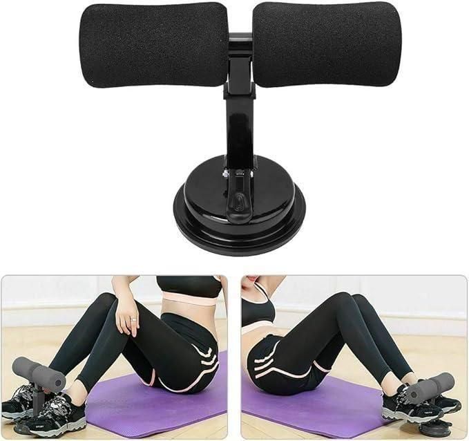 Sit Up Assistant Device Bar| Abs Master | Crunches Equipment | Gym Equipment for Home Workout | Abdominal Push Up | Fitness Exercise Device with Self Suction | Adjustable & Portable -Multicolor