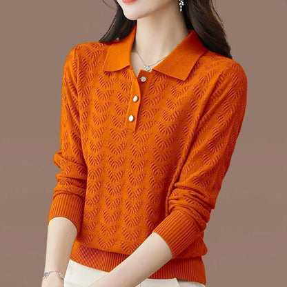 Fashion Loose Bottoming Shirt Knitted Top