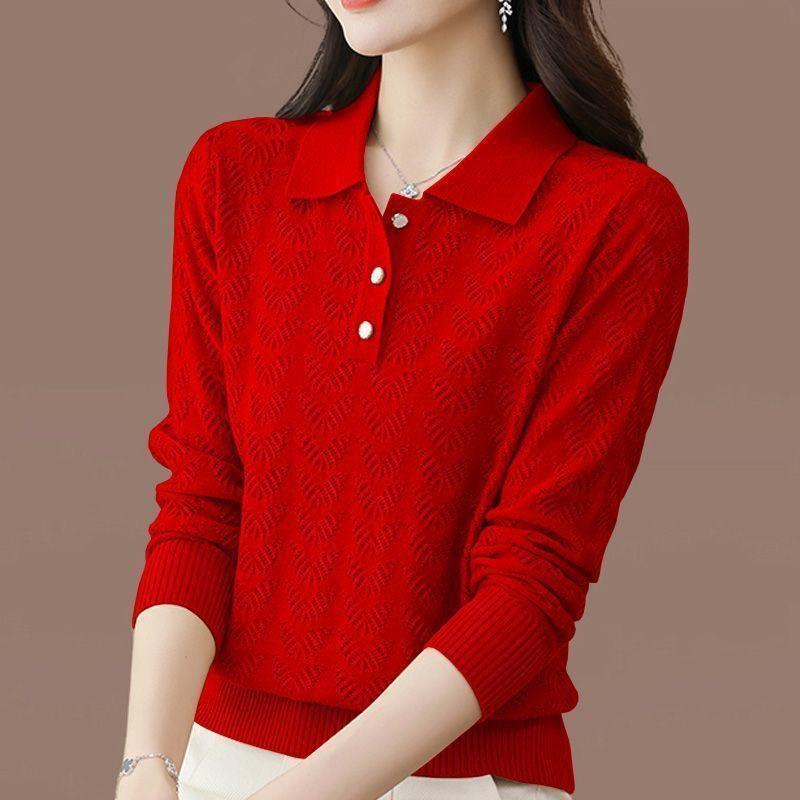 Fashion Loose Bottoming Shirt Knitted Top